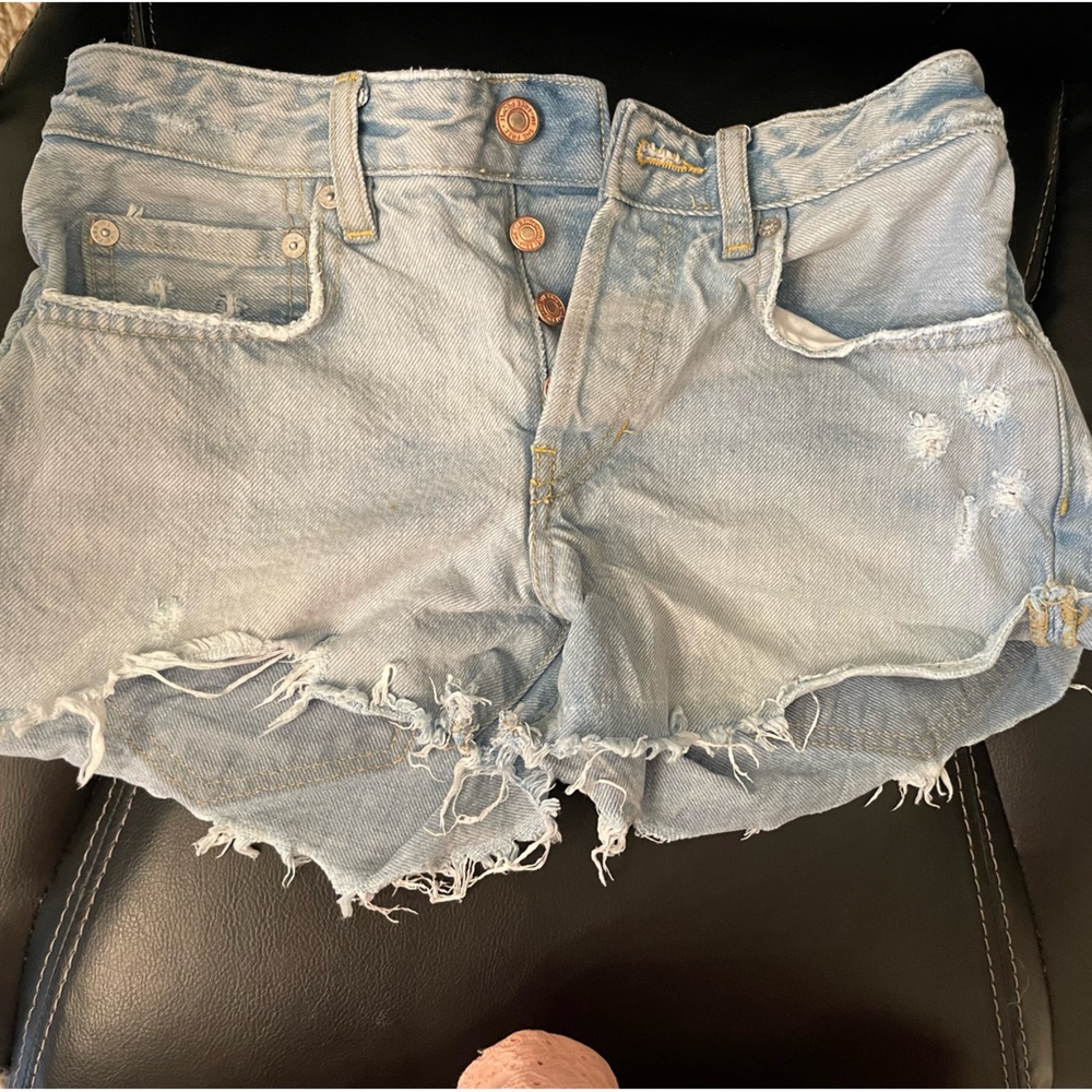 Free people jean shorts size 24